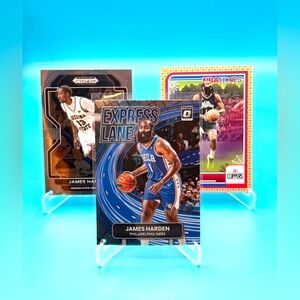 🔥James Harden Lot! 🔥Silver Express Lane + Haunted Hoops Orange Border!